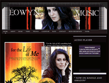 Tablet Screenshot of eowynmusic.com